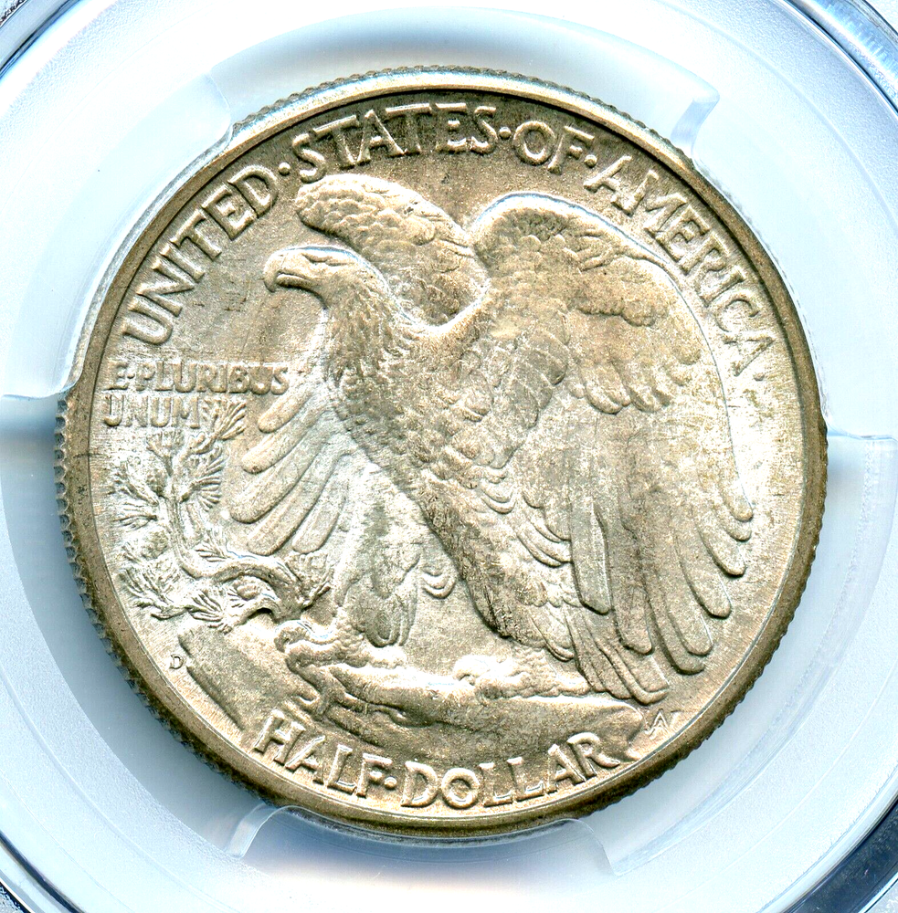 1946-D Walking Liberty Half Dollar, PCGS MS66