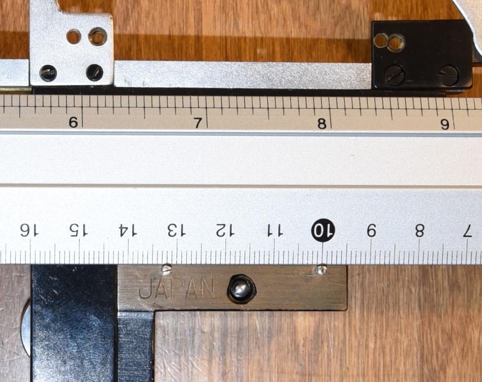 Japan Mechanical Microscope 2-Axis Adjustable Scaled Slide Stage in Great Shape!