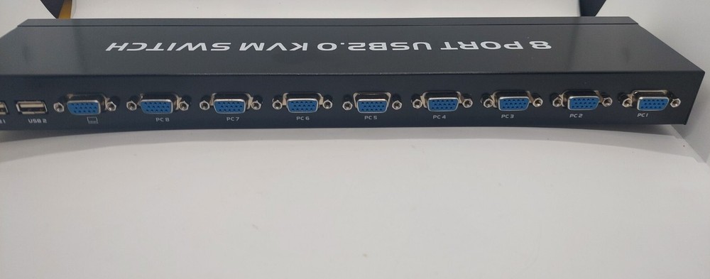 8-Ports External KVM switch Black Box, (A9)