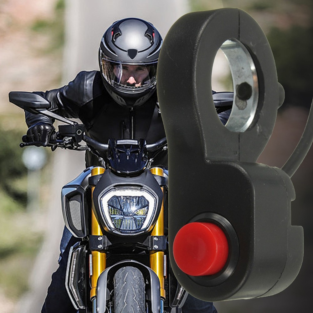 Motorcycle Start Stop Button Horn Button Handle Mount Control Button