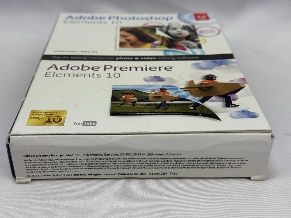 Adobe Photoshop Elements 10 & Premiere Elements 10 Adobe 65136896 PC / MAC