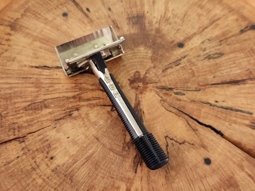GEM Pushbutton Restored Shave Ready Vintage Safety Razor