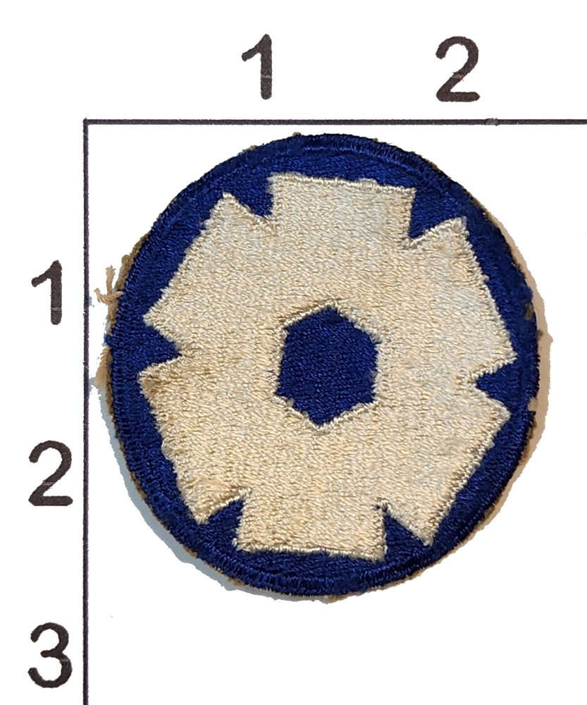 6th Service Command Patch United States Army Embroidered Vintage