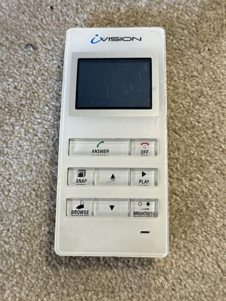 Optex iVision Wireless Video Intercom Handheld Communicator White IVision-L