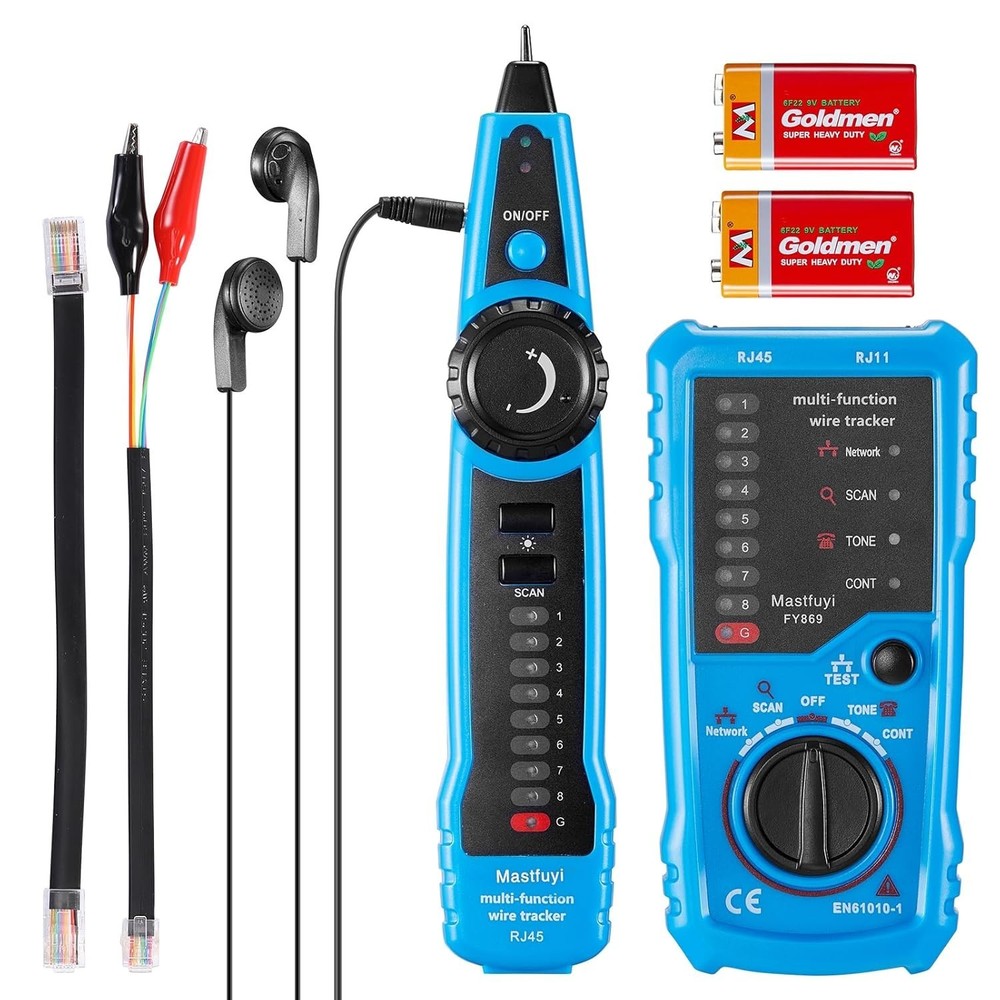 Comprehensive Cable Testing Kit with 48- - Perfect for Technicians