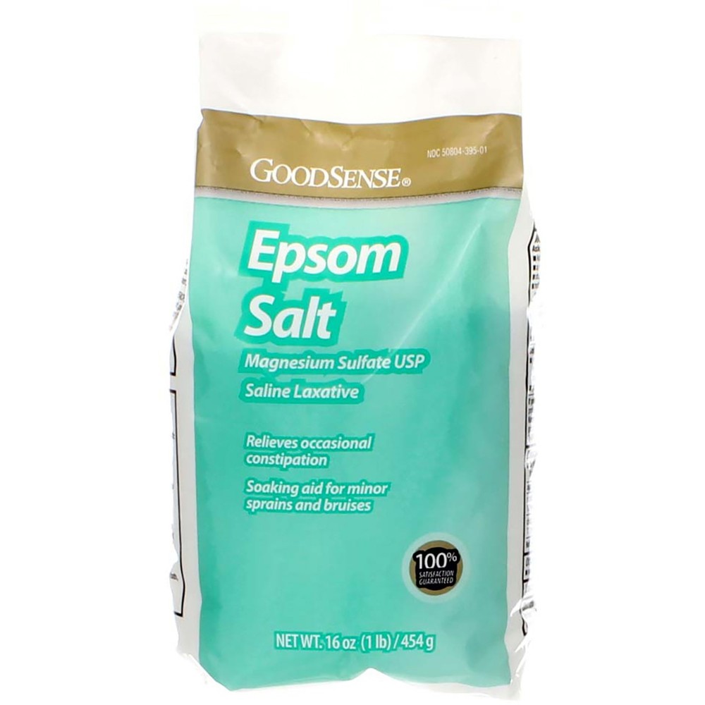 3 Pack GoodSense Epsom Salt, 16 oz