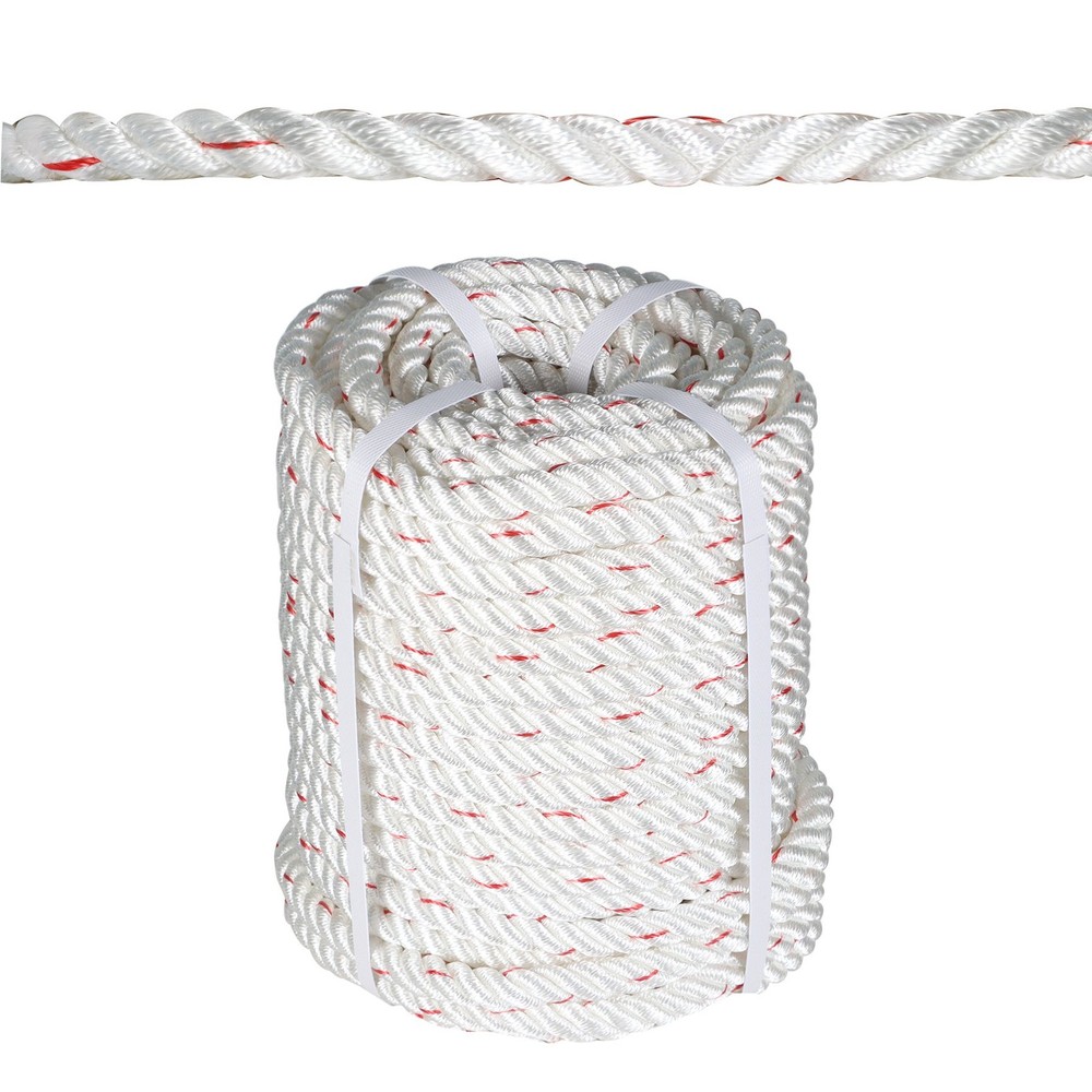 8900Lbs Double Braid Polyester Arborist Bull Rope Pulling Rigging Line 5/8"×150'