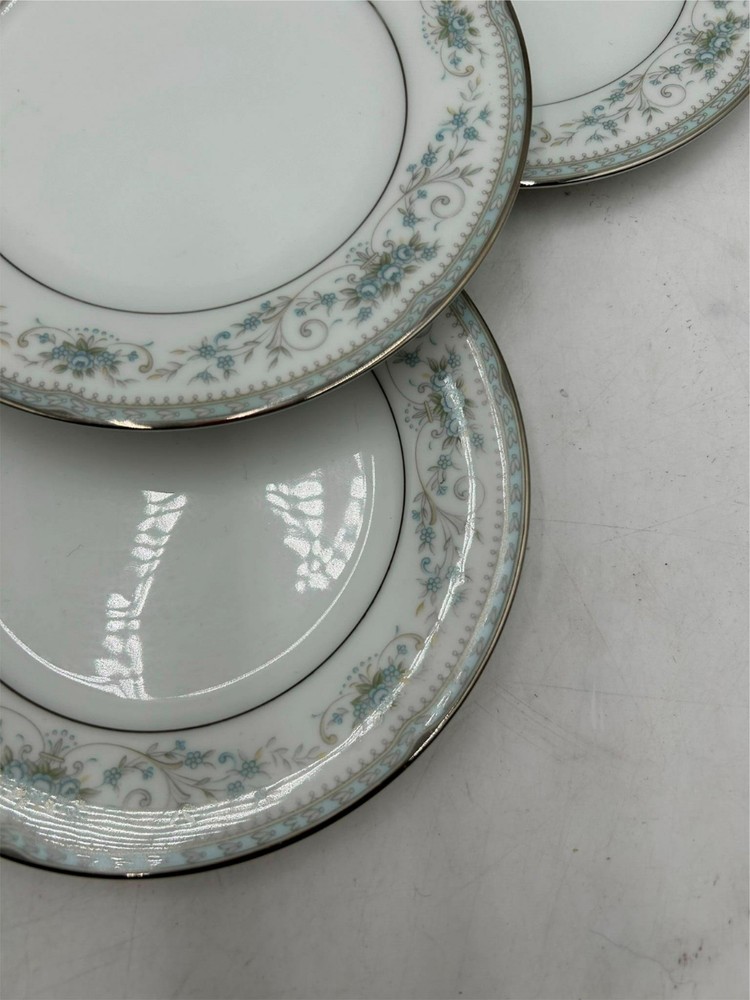 4) NORITAKE COLBURN DESSERT PLATES