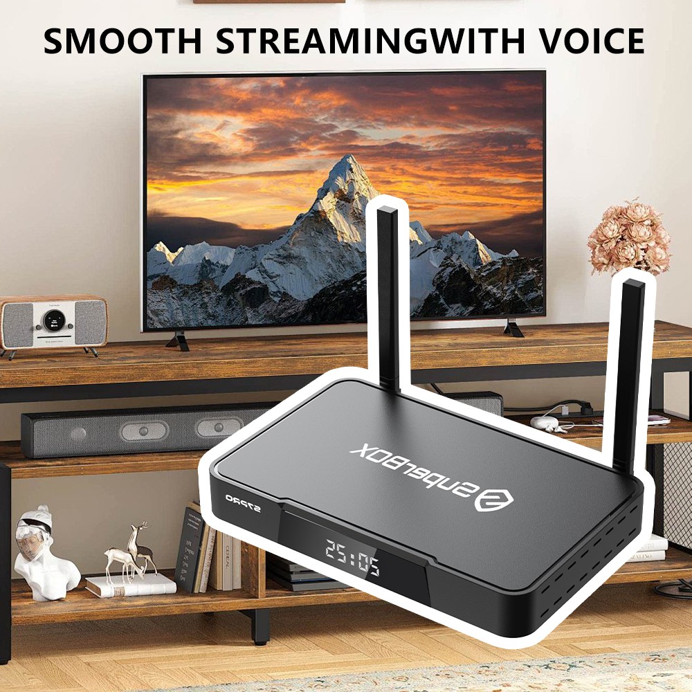 New SuperBox S6 Pro TV BOX Speech Control Speech Control Same-Day Shipment