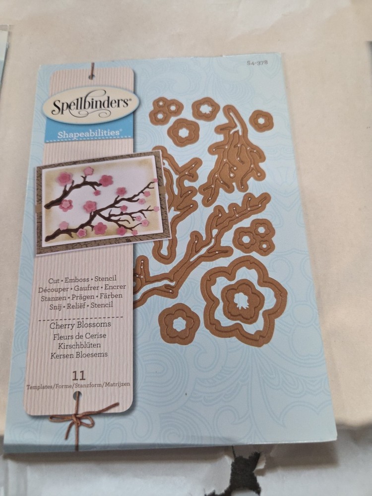 Spellbinders Dies Cherry Blossoms