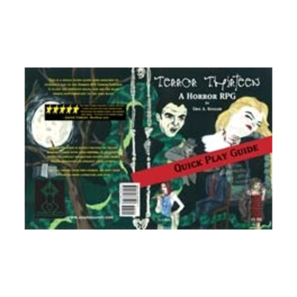 Anansi Horror RPG Terror Thirteen - Quick Play Guide New