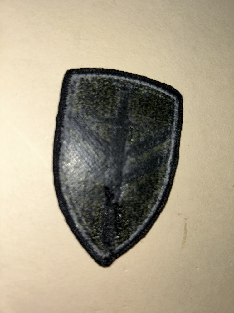 U.S. ARMY / 2ND SUPPORT COMMAND - SUBDUED UNIT PATCH (Sew-On) MERROWED EDGE