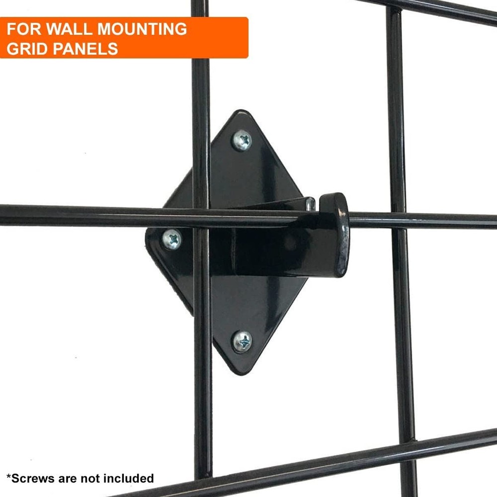 Gridwall Wall Mount Bracket - Grid Panel Mounting Brackets