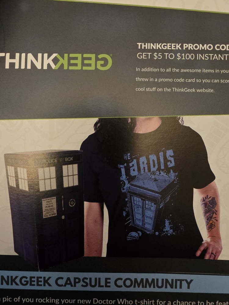 Thinkgeek Capsule #3