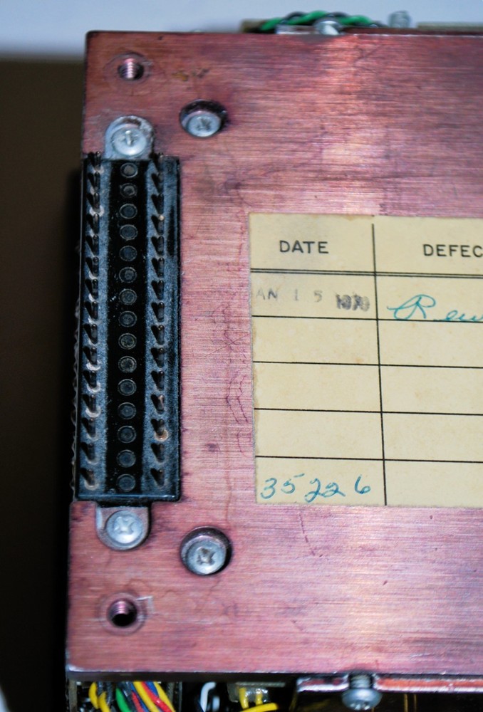 Control Data Corp (CDC) Core Memory Module From Cyber or 6600 Computer System