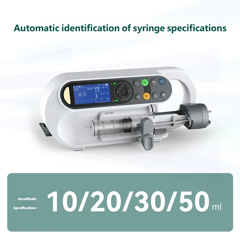 Syringe Pump Precise Control for Medical/Lab Use Rate Range 0.1-1500ml/h
