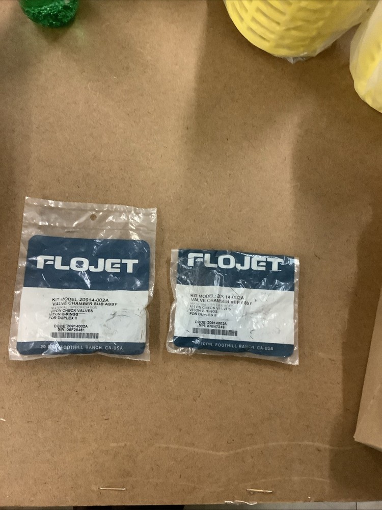 Flojet Kit Model 20914-002A Valve Chamber Sub Assy