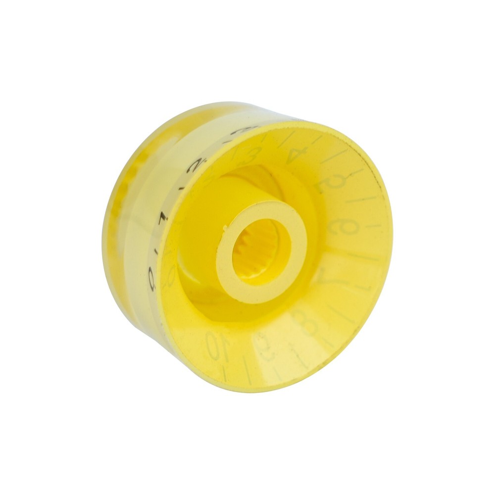 4Pcs Cream Guitar Knobs Bass Knobs Push-in Volume Amplifier Audio Control Knobs