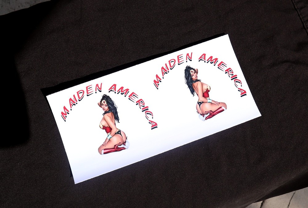 Maiden America Graphics Decals RC Plane Airplane