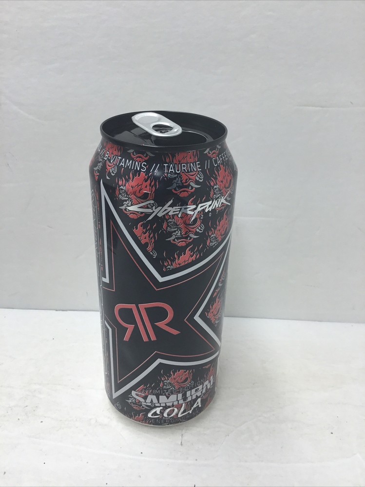 Cyberpunk 2077 Rockstar Empty Can No Digital Code (Limited Edition) OPEN