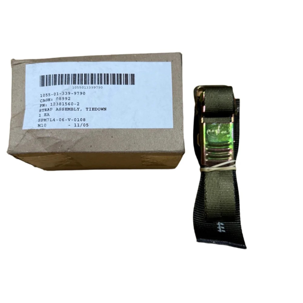 US Military Strap Tie Down 2 Pieces New