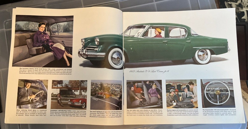 1953 Studebaker Brochure Commander Starliner Champion Starlight Coupe Original