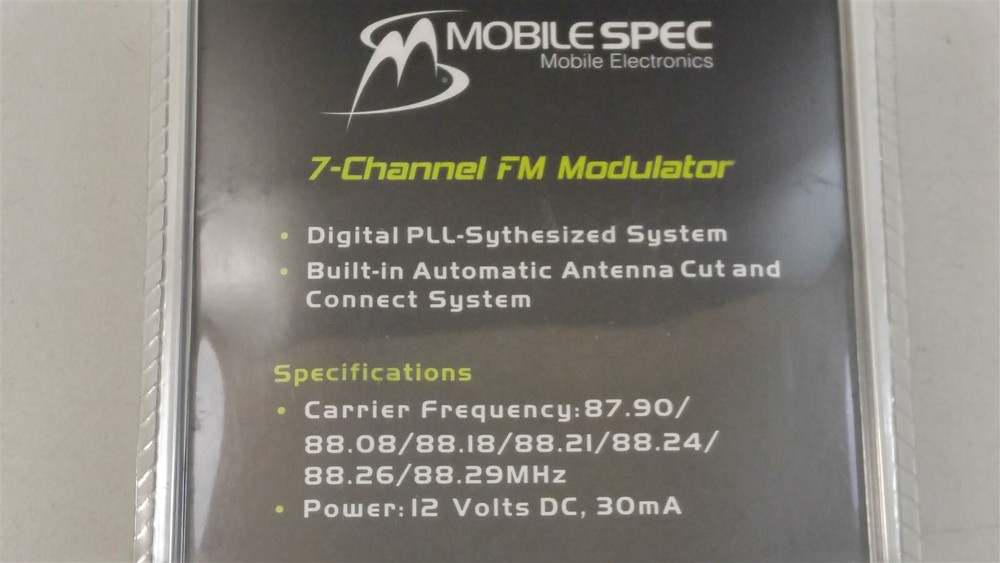 Mobilespec / Basic MS-100 7-Channel FM Modulator Multi-Channel PLL Synthesizer