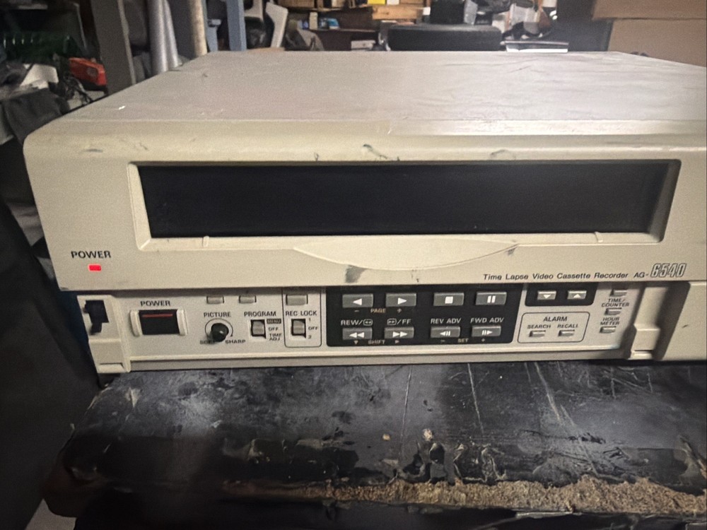Panasonic AG-6540 S-VHS/VHS Time-Lapse Video Recorder