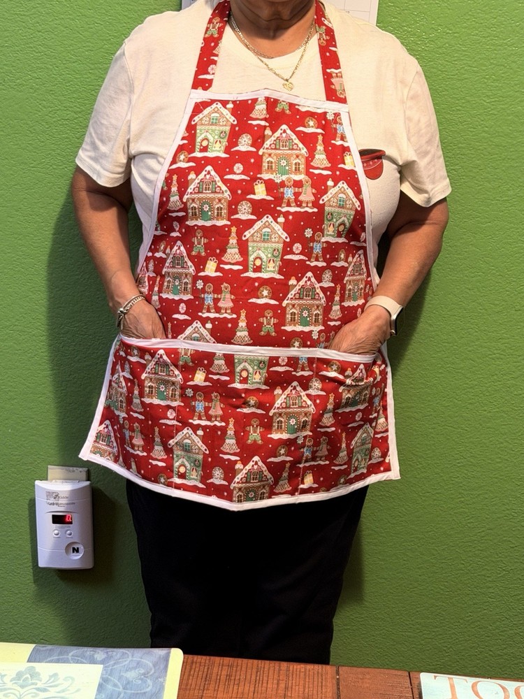 Gingerbread Christmas Apron