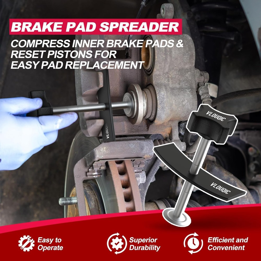 Brake Caliper Compression Tool, Heavy Duty Pad Spreader caliper...
