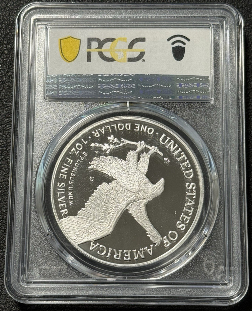 2021-S Proof $1 American Silver Eagle ASE PCGS PR 70 DCAM Silver Eagle Type 2!