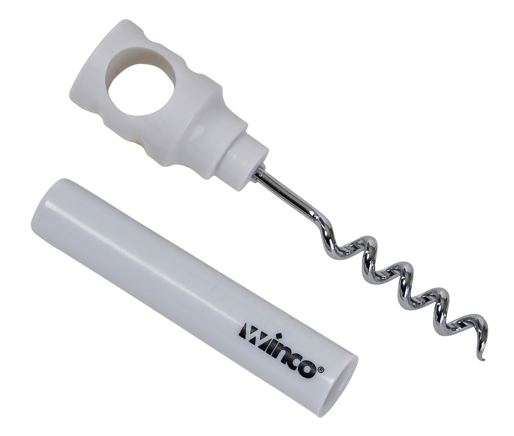 Cork screw,2 pieces pack, White (12 Pack)