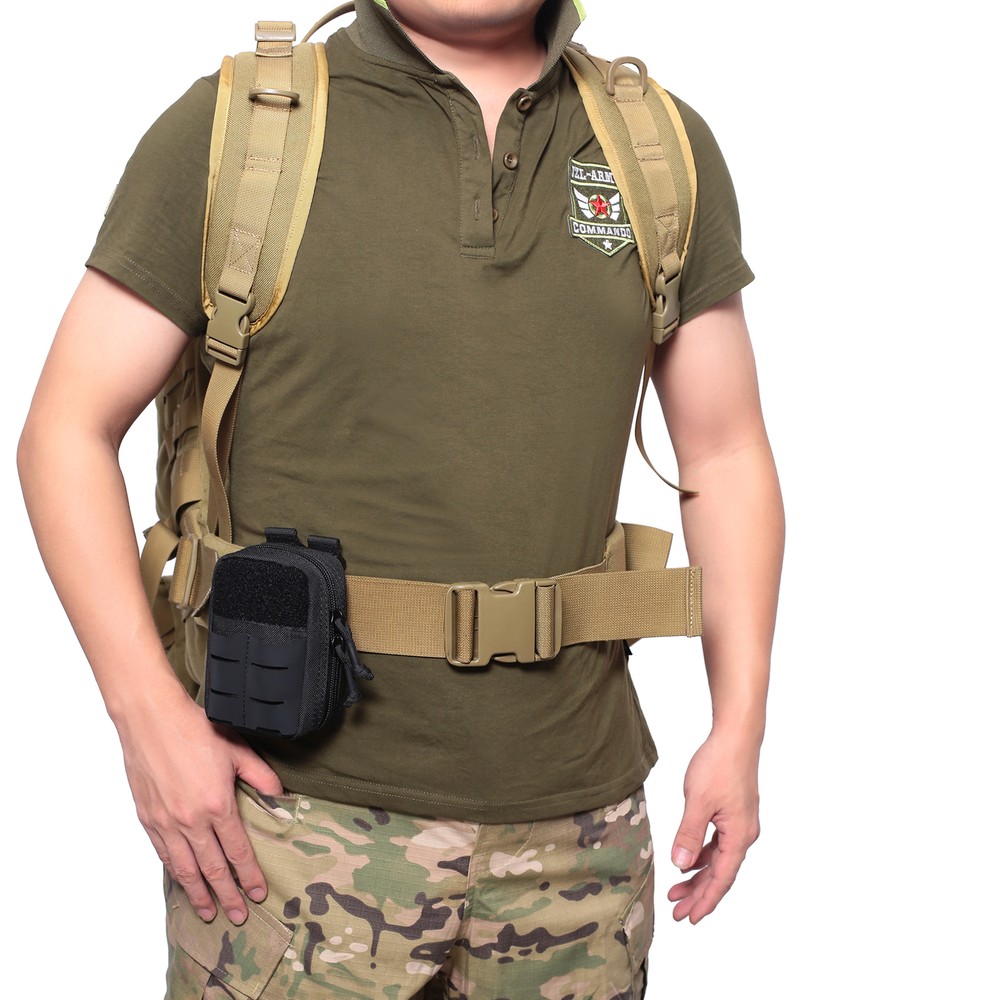 Tactical Multi-Purpose EDC Utility Duty Belt Pouch Backpacks Shoulder Strap Bag