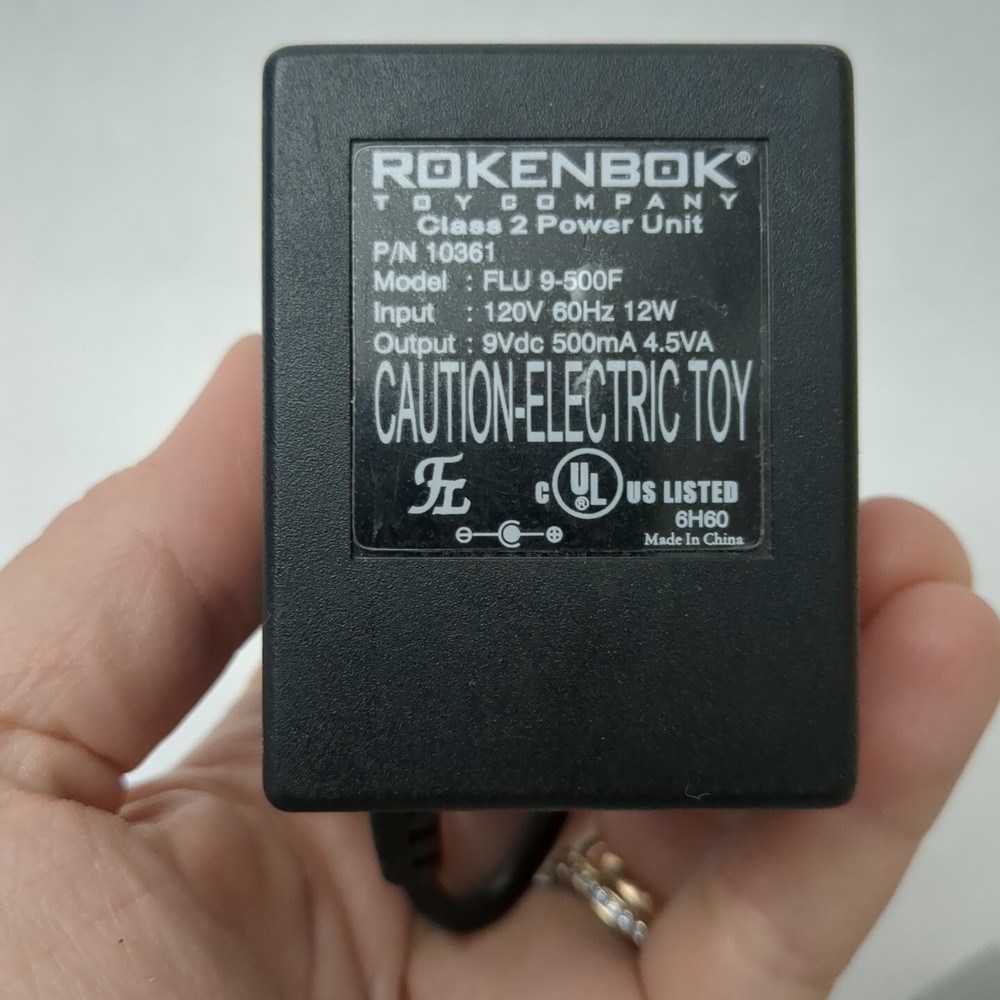 Untested Rokenbok System Command Center Deck W/ 2 Remote Controllers & Adapter