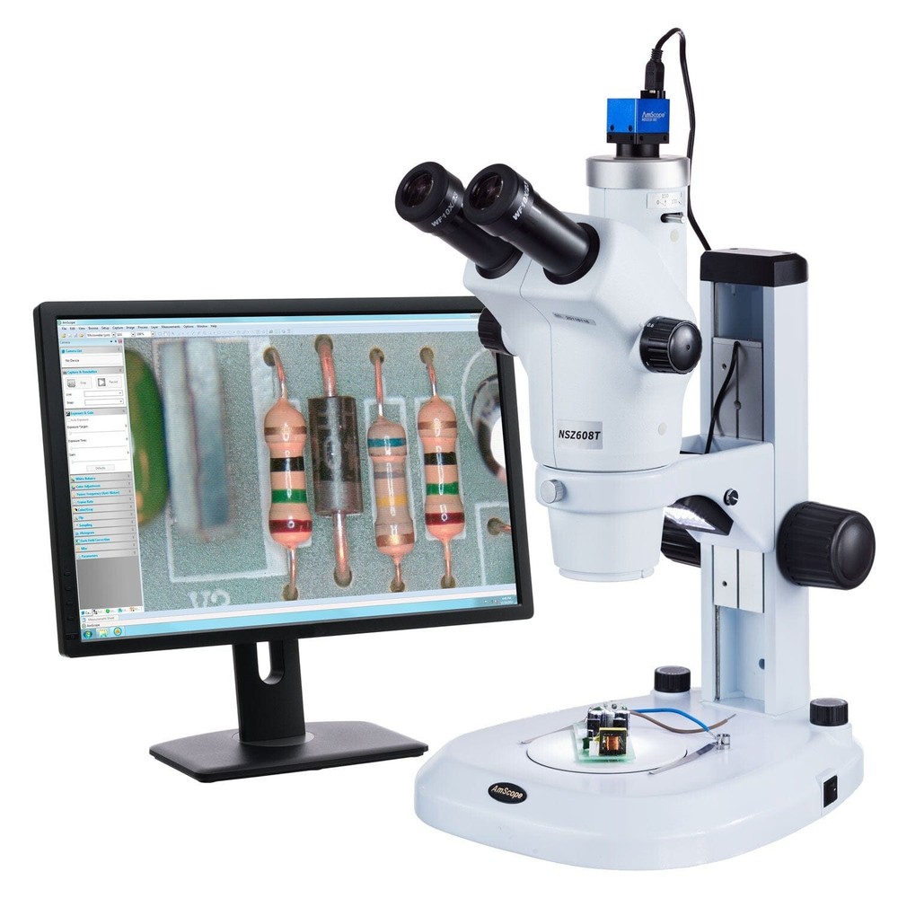 Amscope 3.1MP USB 2.0 High-speed Color CMOS C-mount Microscope Camera