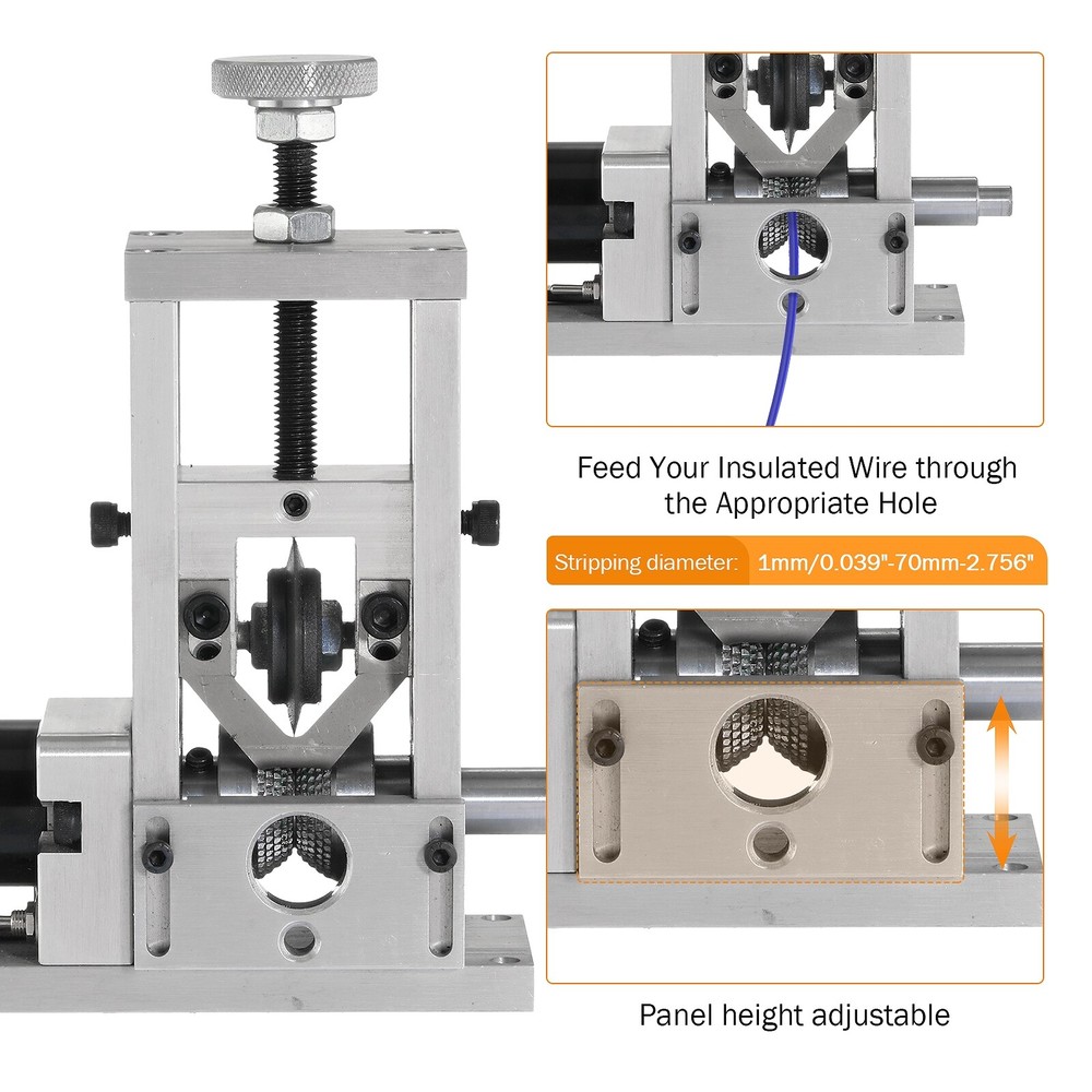 Automatic Motorized Electric Wire Stripping Machine Scrap Copper Recycling Tool