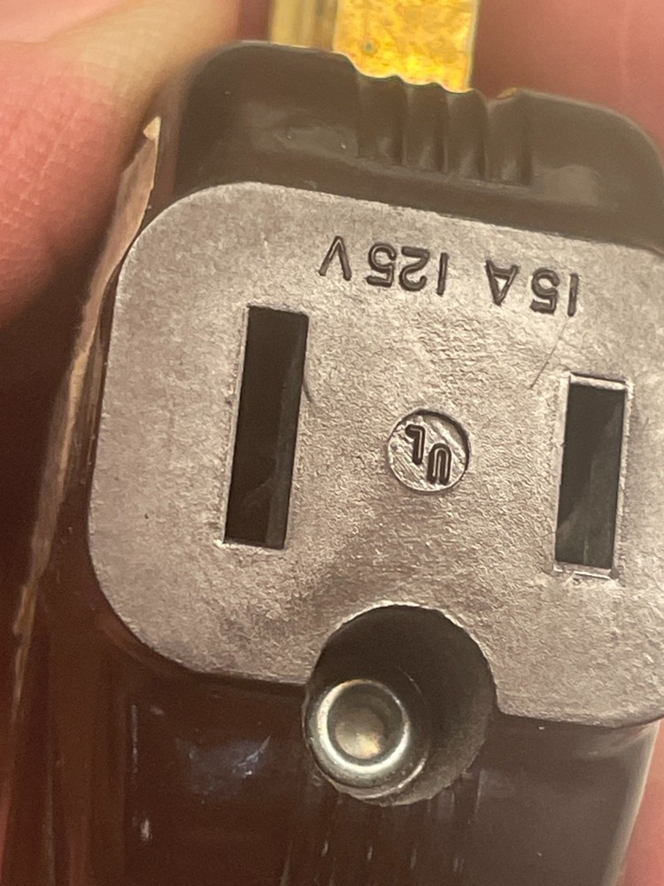 Vintage Bakelite Wall Socket Multi Plug Adapter Extension 1940’s