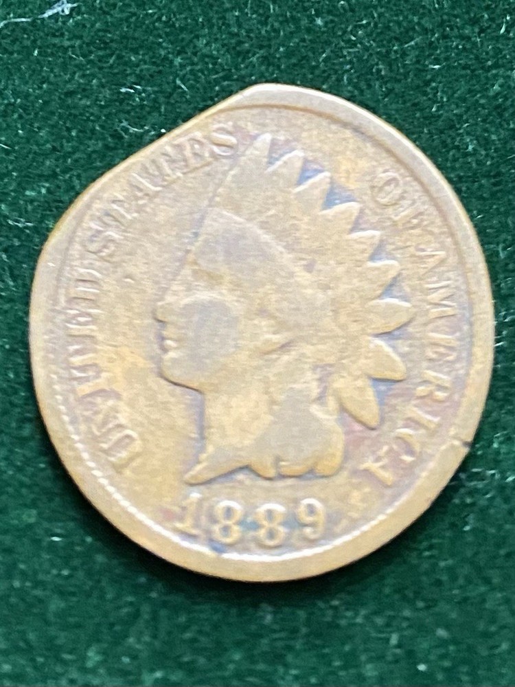 1889 indian head penny