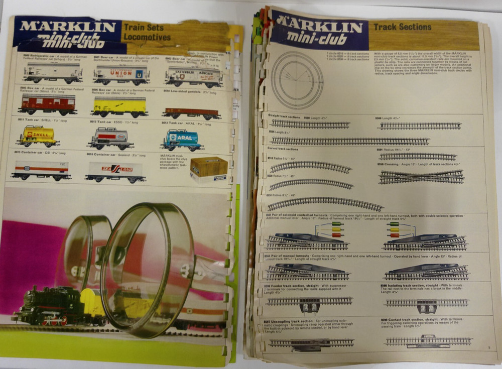 RARE Vintage Marklin 1972E Catalog