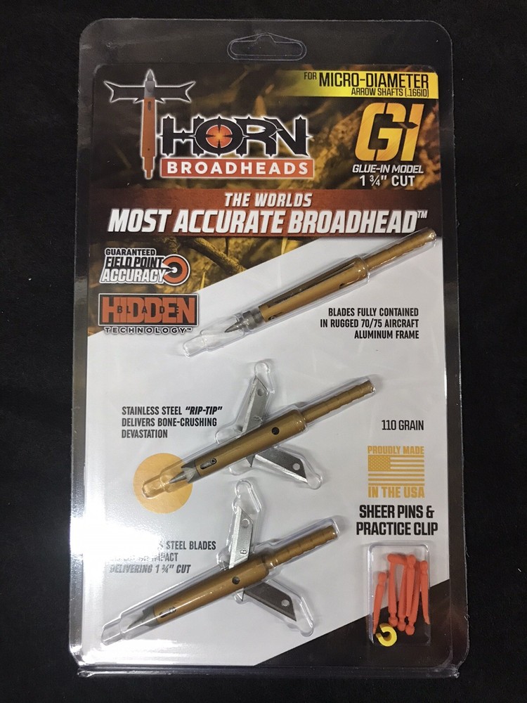 Thorn GI 110 grain broadhead