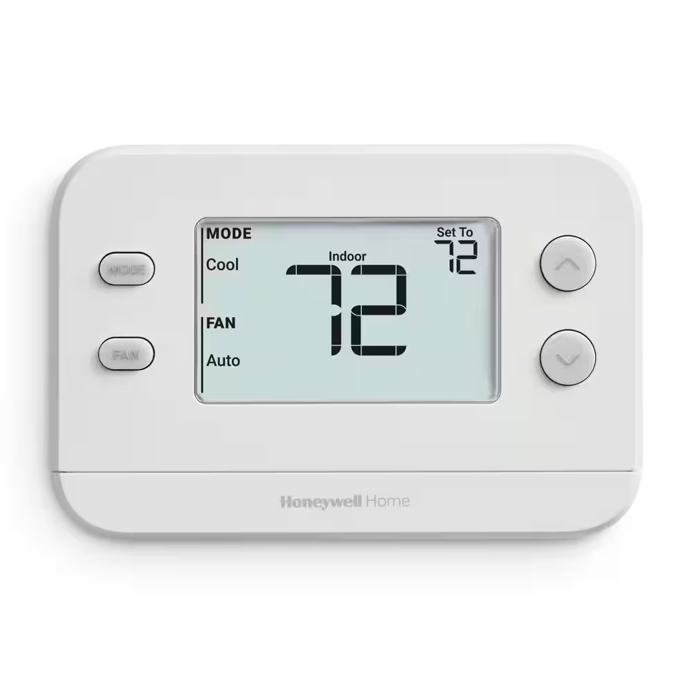 X1N Non-Programmable Thermostat, Single-Stage, 1-Heat/1-Cool