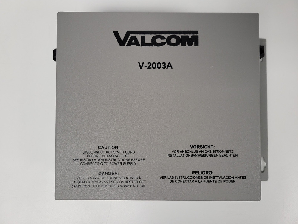 Valcom V-2003A One Way, 3-Zone, Page Control with Power for Telephone System