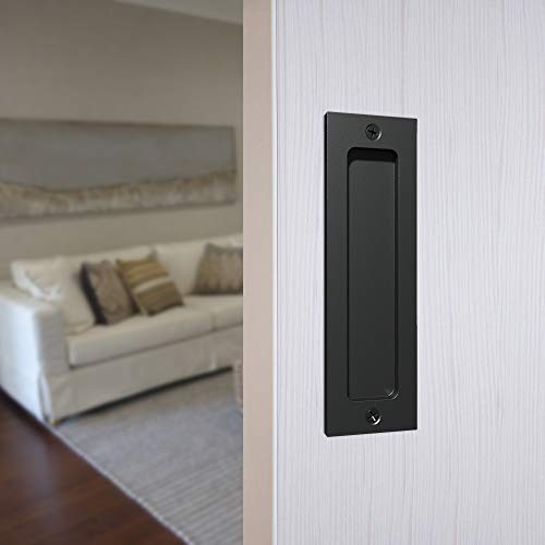 7" Sliding Barn Door Handle - Flush Pull Handle for Sliding Doors Cabinets