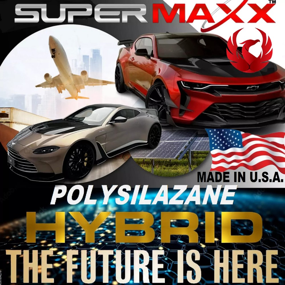 NANO CERAMIC CAR COATING ADVANCED TRICURE TECHNOLOGY POLYSILAZANE - 8 OZ/237ML