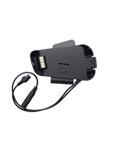 Cardo PackTalk - Bold - Black cradle support control unit with connections
