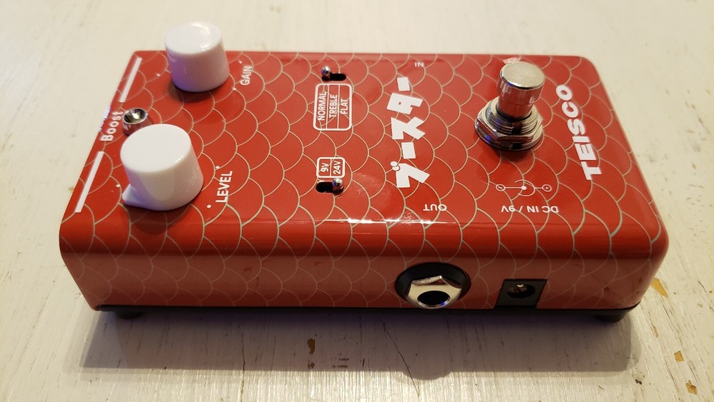 Teisco Boost Full Treble Flat Ship Wide Wide