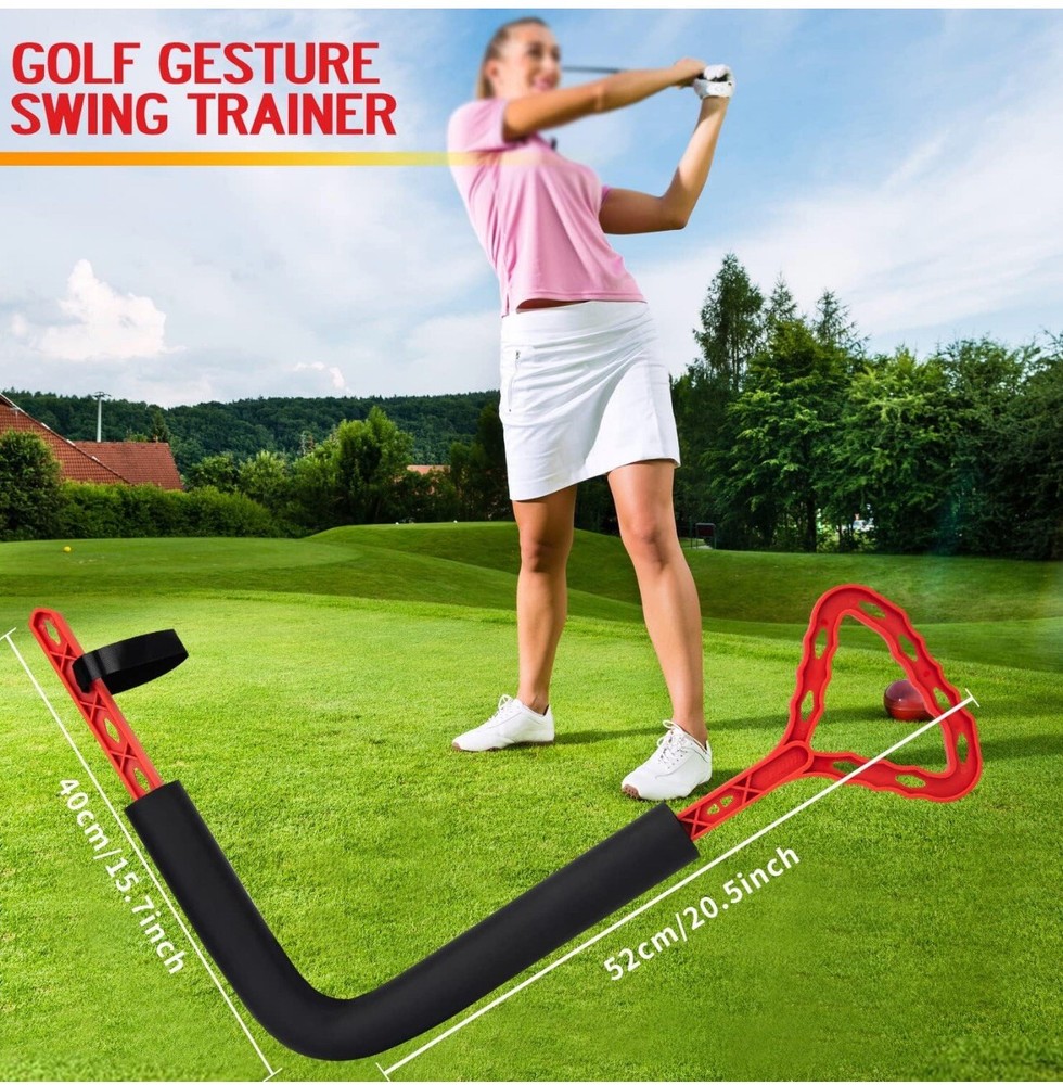 Golf Swing Trainer Posture Trainer Corrects and Aids Arm Golf Swing + Carry Bag