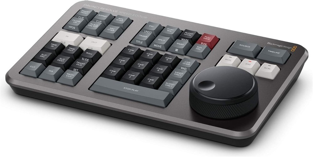 Blackmagic Design DaVinci Resolve Speed ​​Editor Controller (Single Unit)