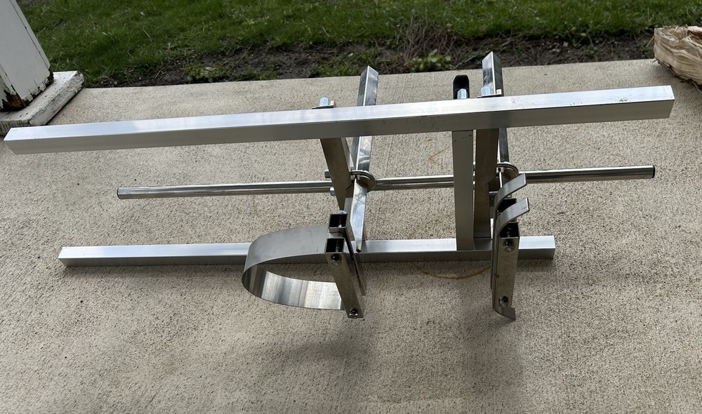 Portable Chainsaw Mill 36" Planking Milling - Silver