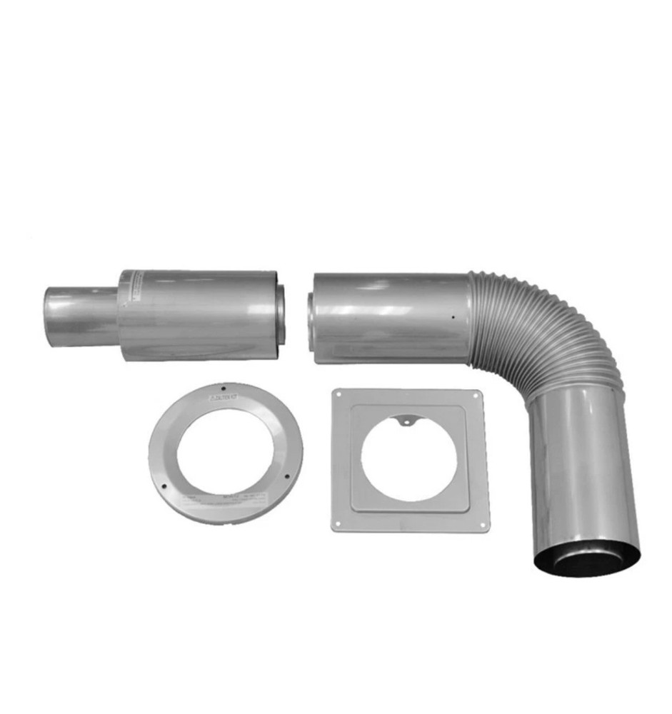Noritz CVK-H2-F Horizontal Thick Wall Concentric Vent Kit